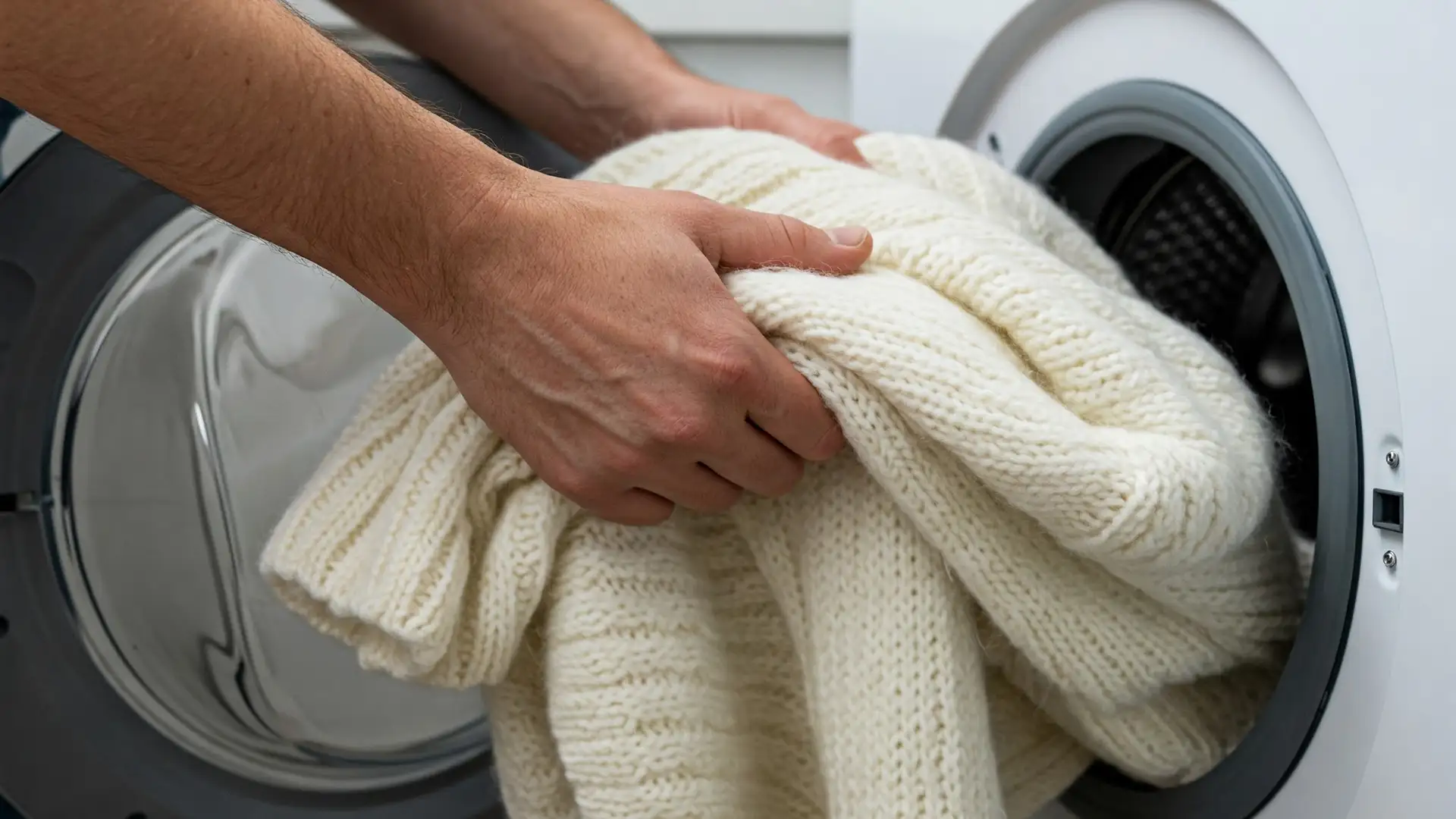 como lavar roupa de lã corretamente na máquina ou à mão